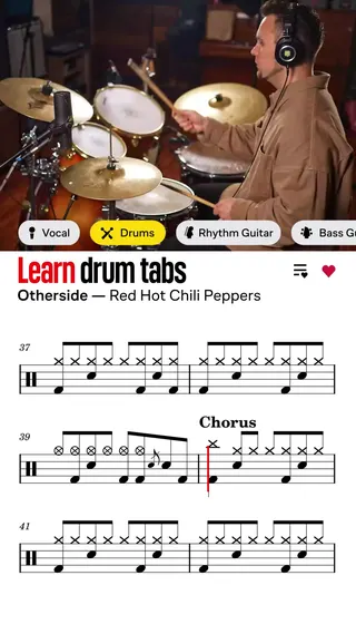 Ultimate Guitar Meta ad: Get Ultimate Drum Tabs With 77% Off Play your favorite beats from auth, live 151 days