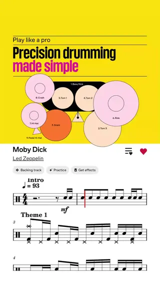 Ultimate Guitar Meta ad: Get Ultimate Drum Tabs With 77% Off Play your favorite beats from auth, live 79 days