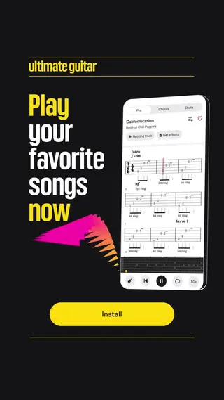 Ultimate Guitar Meta ad: Learn Drums with Ultimate Drum Tabs Play your favorite beats from auth, live 126 days