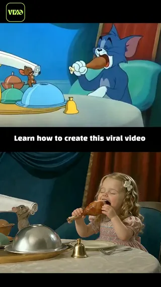 VIXO Meta ad: Ever wanted to jump into the world of Tom & Jerry? Just upload your ph, live 36 days