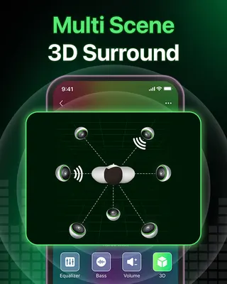 Volume Booster Meta ad: Your phone isn't always loud enough. Boost your volume, enhance bass,, live 40 days