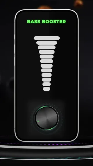Volume Booster Meta ad: Your phone isn't always loud enough. Boost your volume, enhance bass,, live 36 days