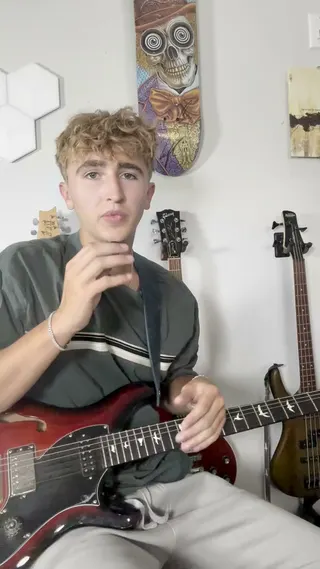 Yousician Meta ad: Unpopular opinion: you can actually learn guitar with an app. I didn't, live 47 days