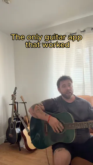 Yousician Meta ad: It's never too late to learn guitar. Yousician listens as you play and, live 82 days