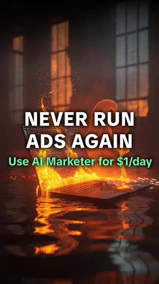 Zeely Meta ad: I was skeptical, but then I let AI take over my ads on FB & IG... Befo, live 124 days