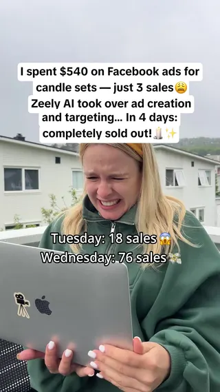 Zeely Meta ad: This is what happened to my business when i let AI Marketer run my ads, live 114 days
