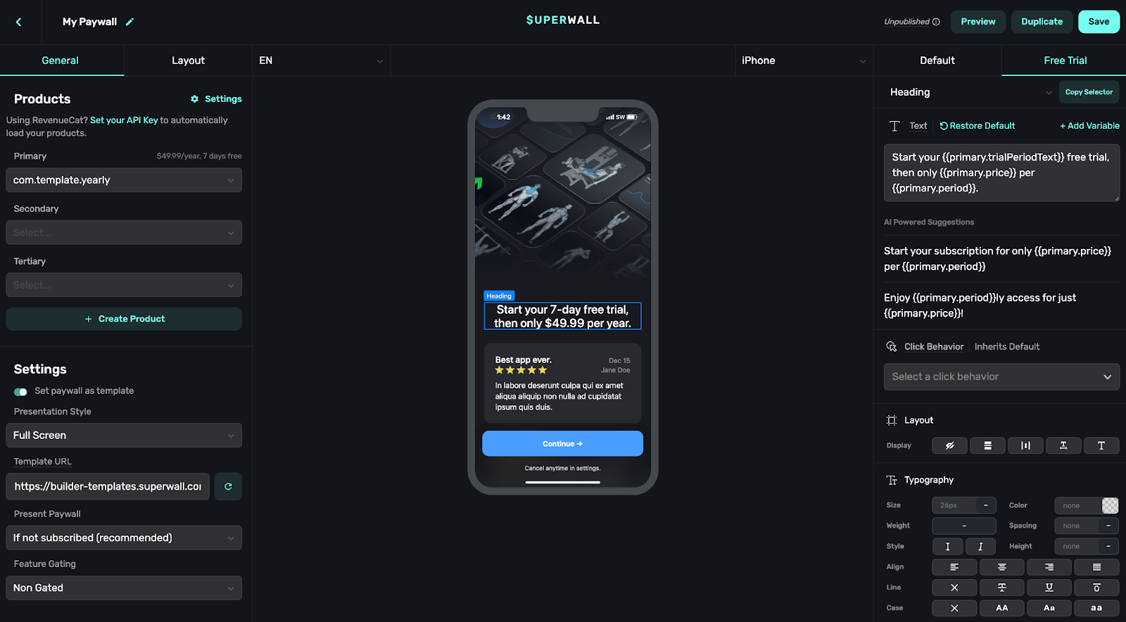 Top 3 paywall builder solutions for subscription apps