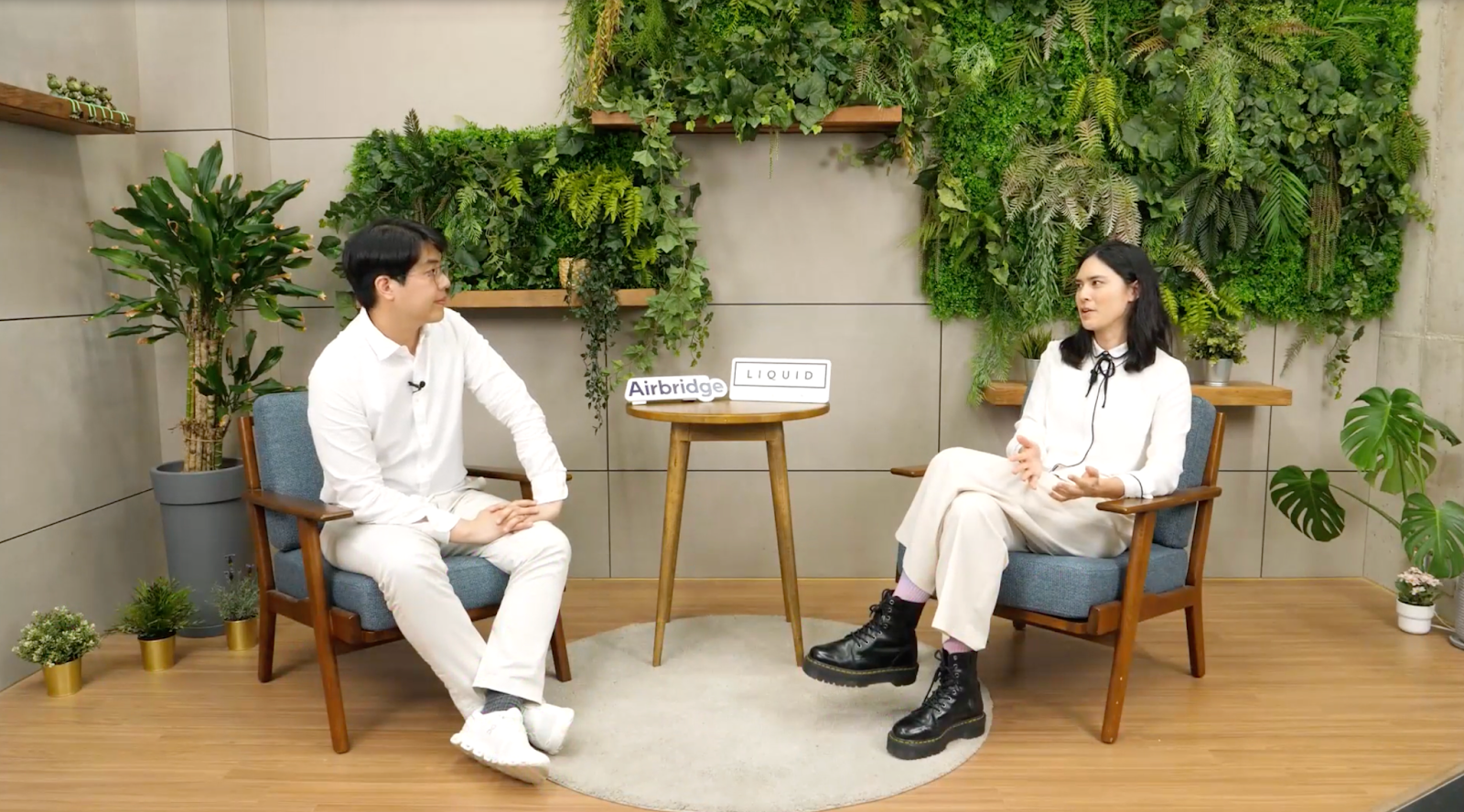 Roi Nam，Airbridge 与 Airflux CEO & Nikki DePaola，Liquid Advertising 全球媒体副总裁